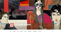 Desktop Screenshot of laleathercleaners.com